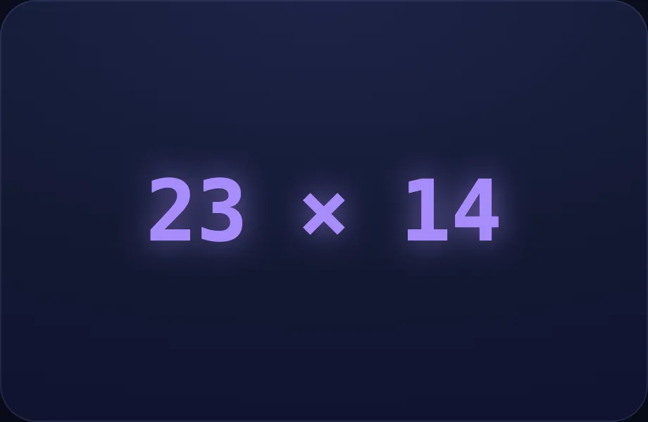 Split it step of Multiply ×2 Digits (big view)